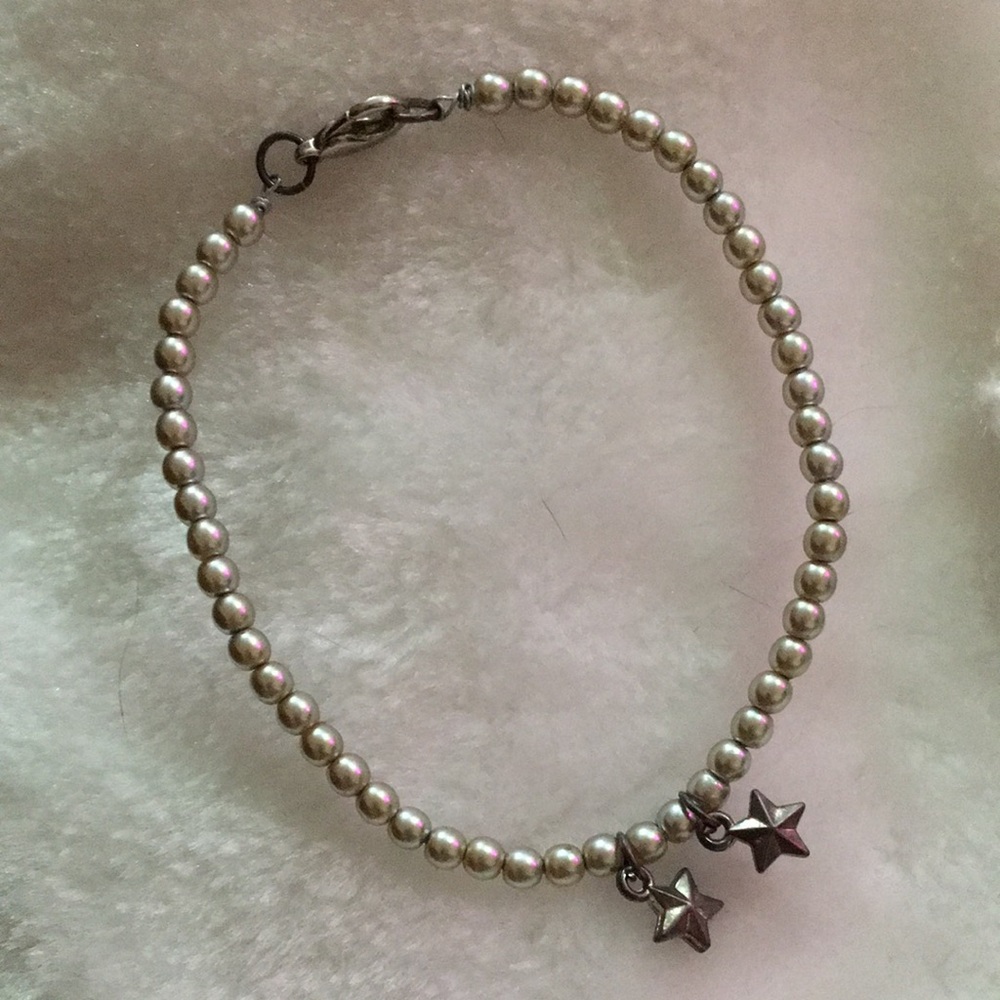 Stars charm beaded bracelet